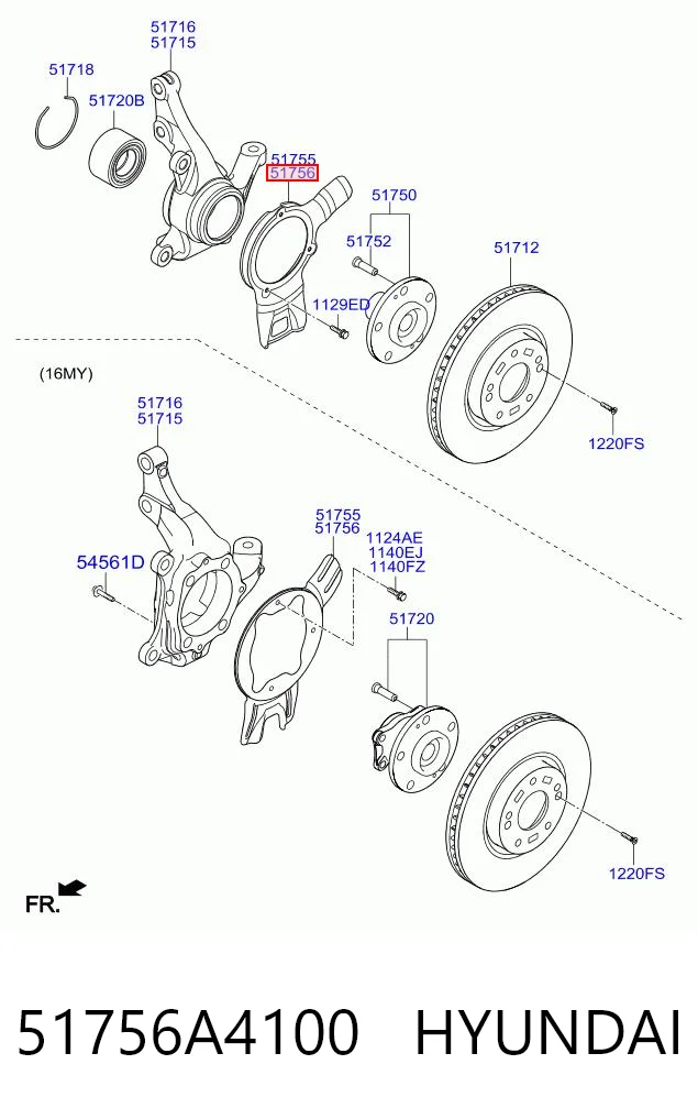 51756A4100 Hyundai/Kia