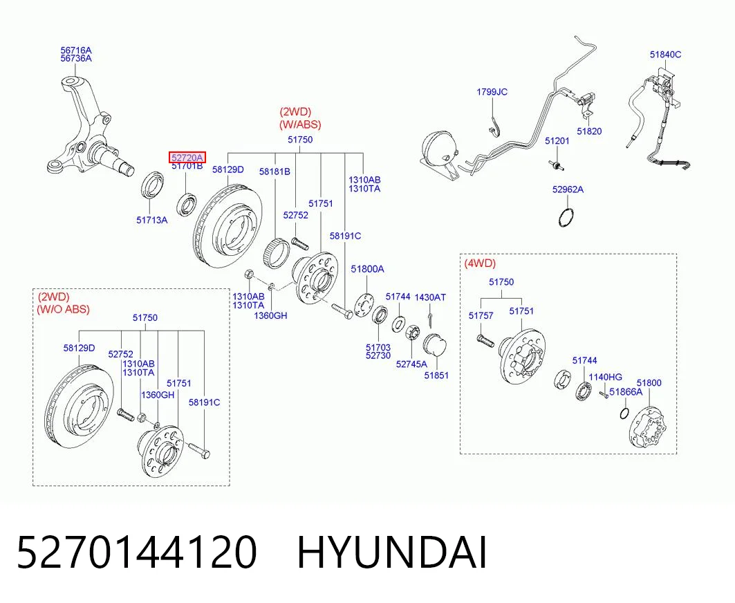 5270144120 Hyundai/Kia