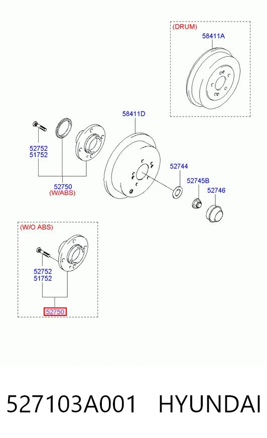 527103A001 Hyundai/Kia