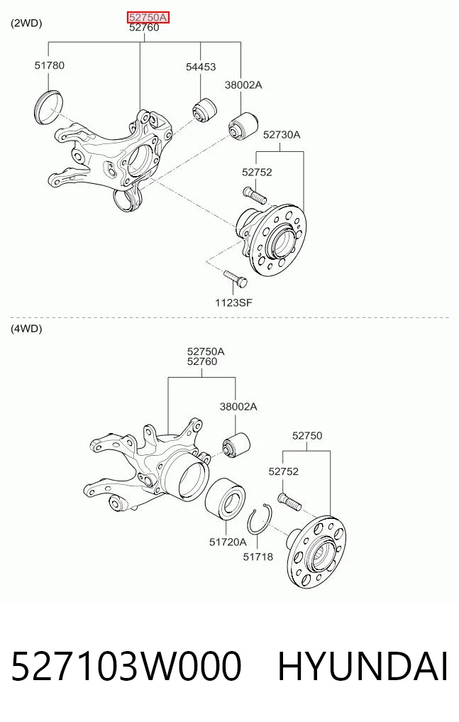 527103W000 Hyundai/Kia