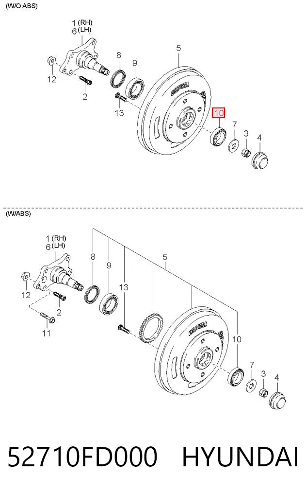 52710FD000 Hyundai/Kia