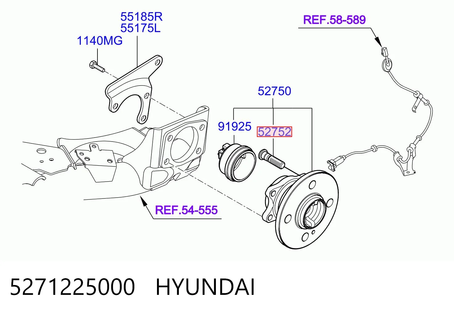 5271225000 Hyundai/Kia