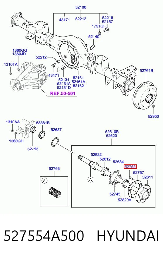 527554A500 Hyundai/Kia