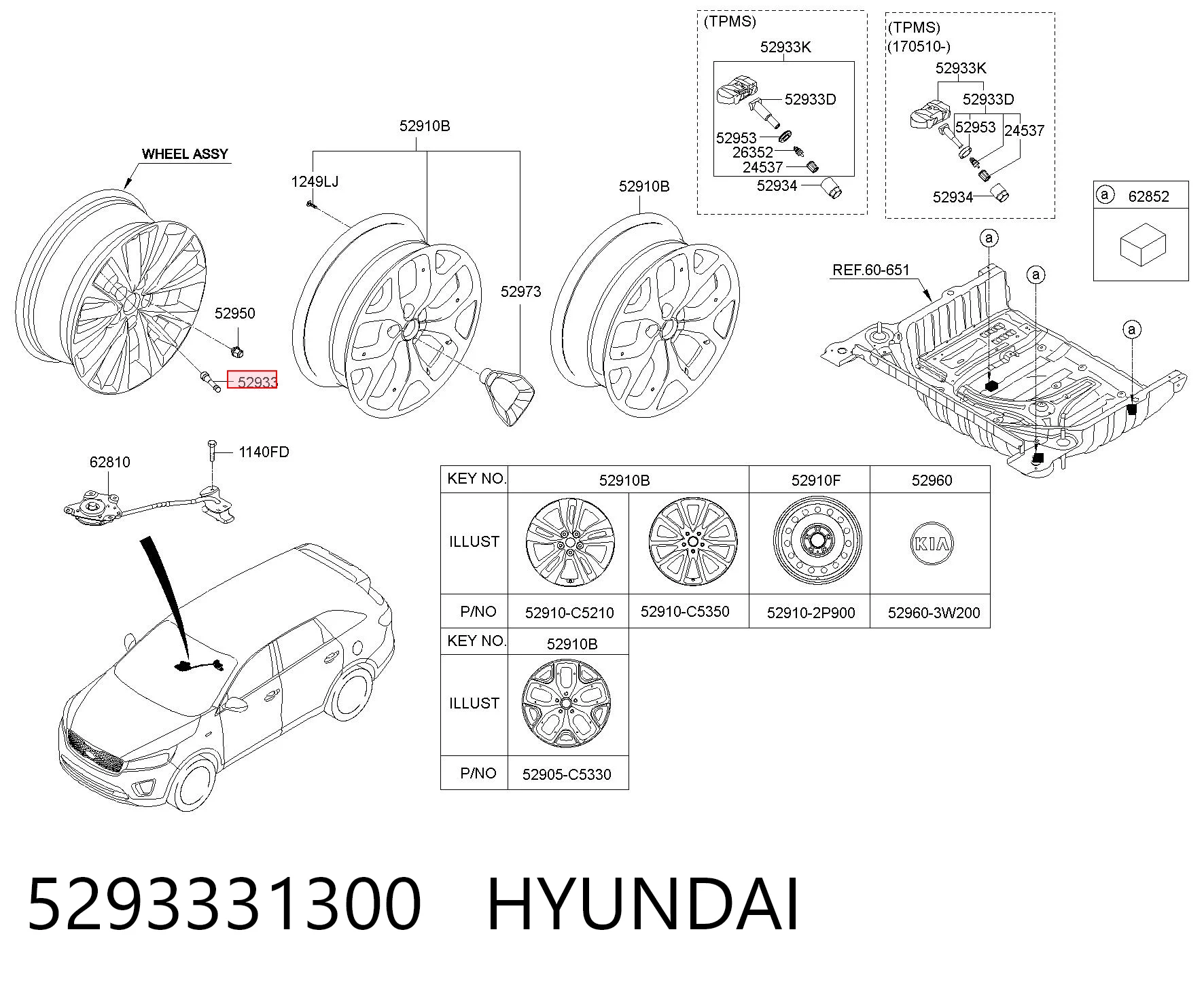 Sensor de presion de llantas Chrysler 5293331300 precio, desde 6,56 EUR