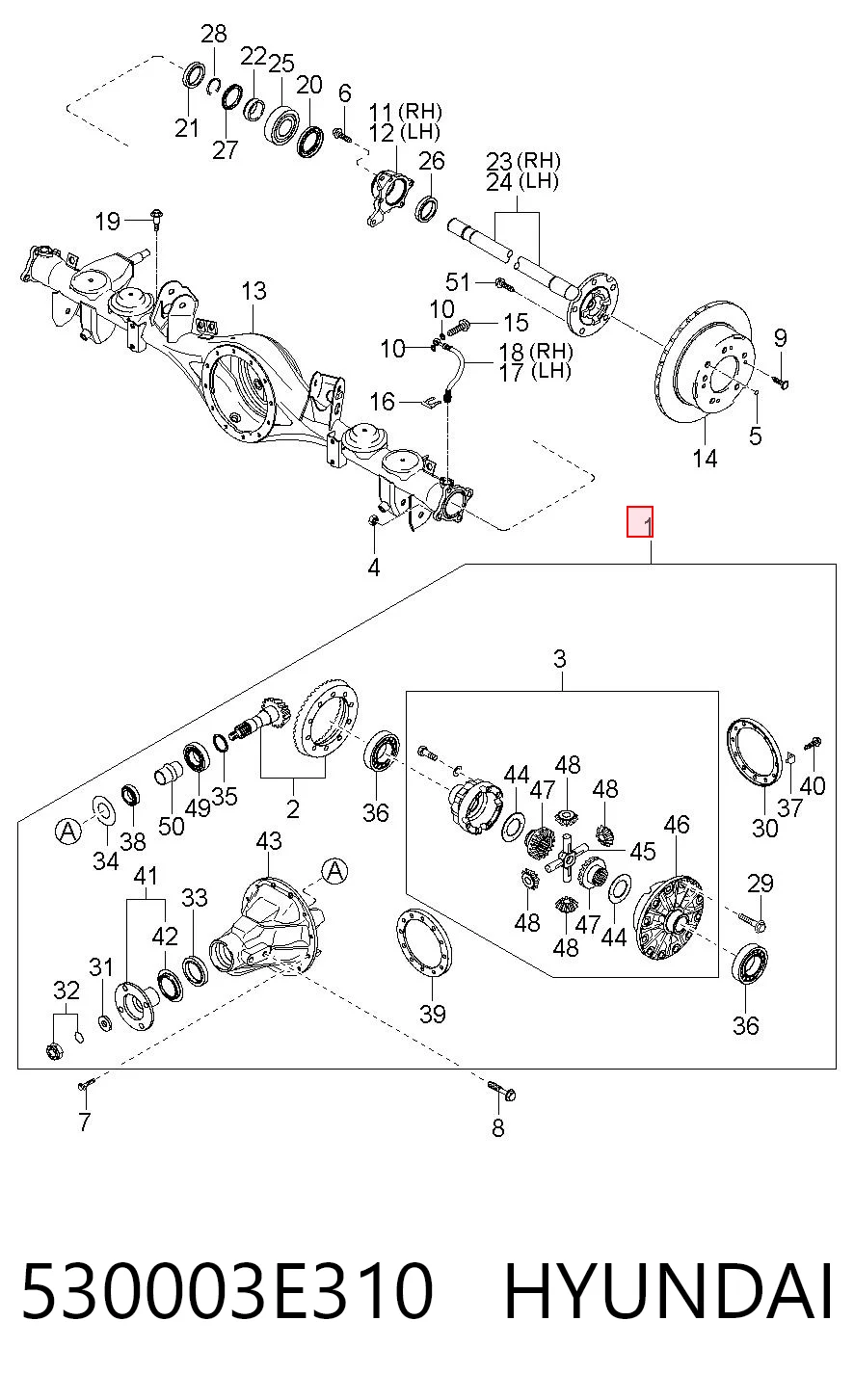 530003E310 Hyundai/Kia