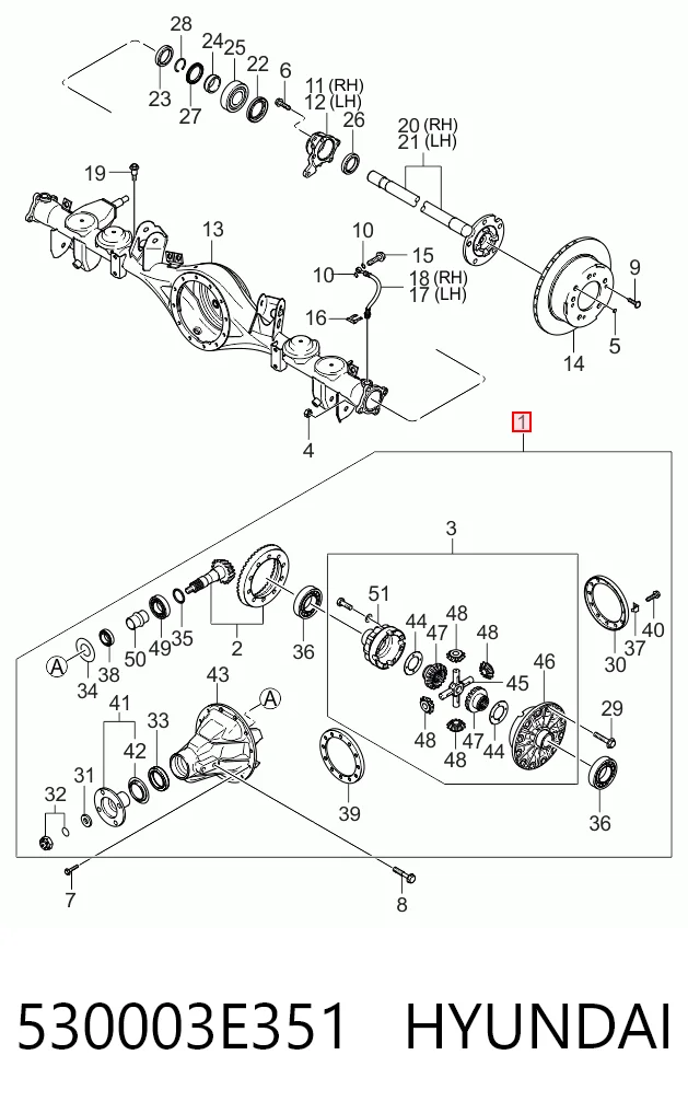 530003E351 Hyundai/Kia