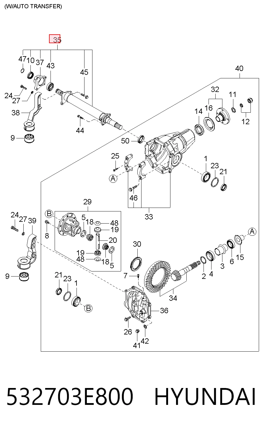 532703E800 Hyundai/Kia