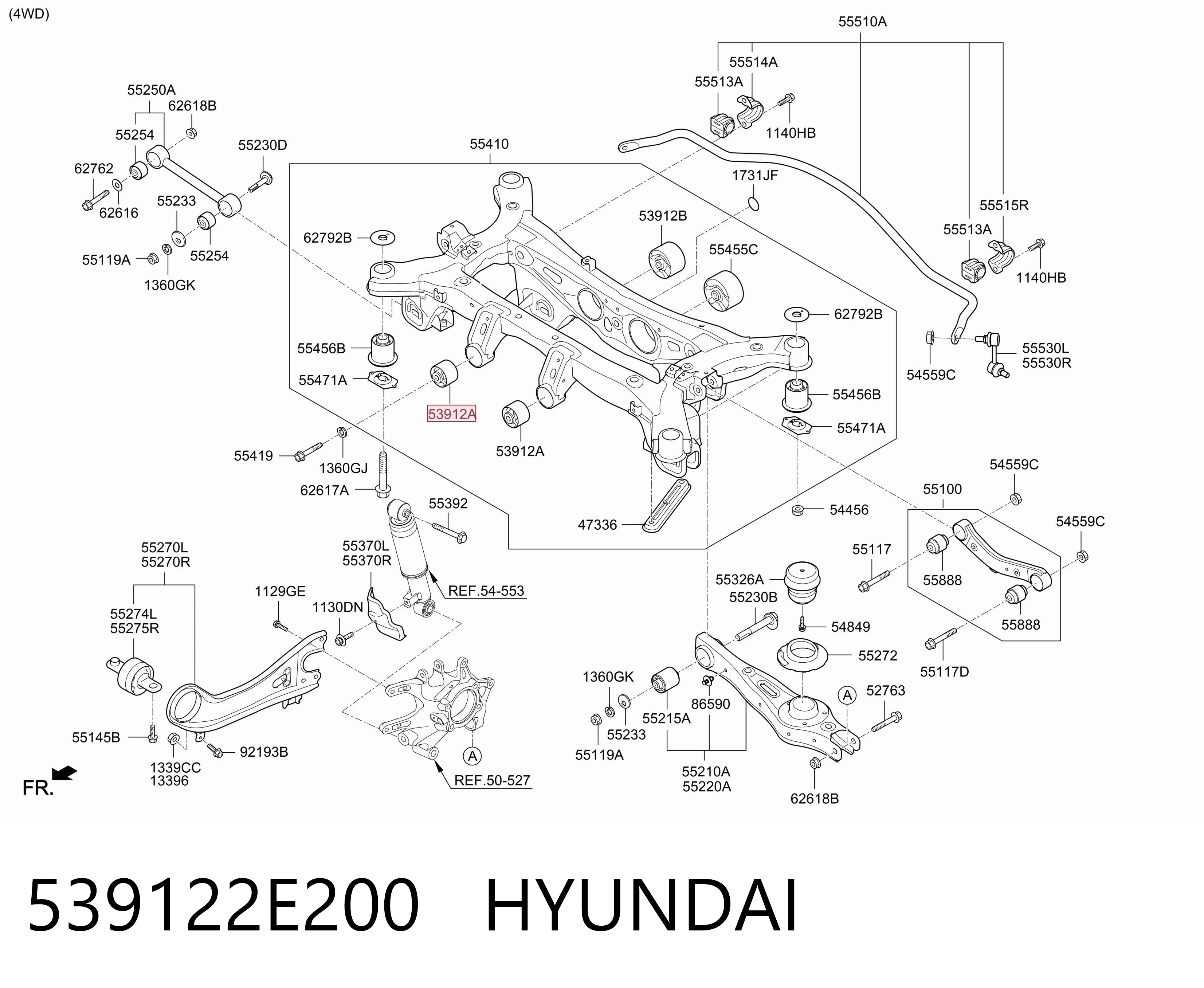 539122E200 Hyundai/Kia