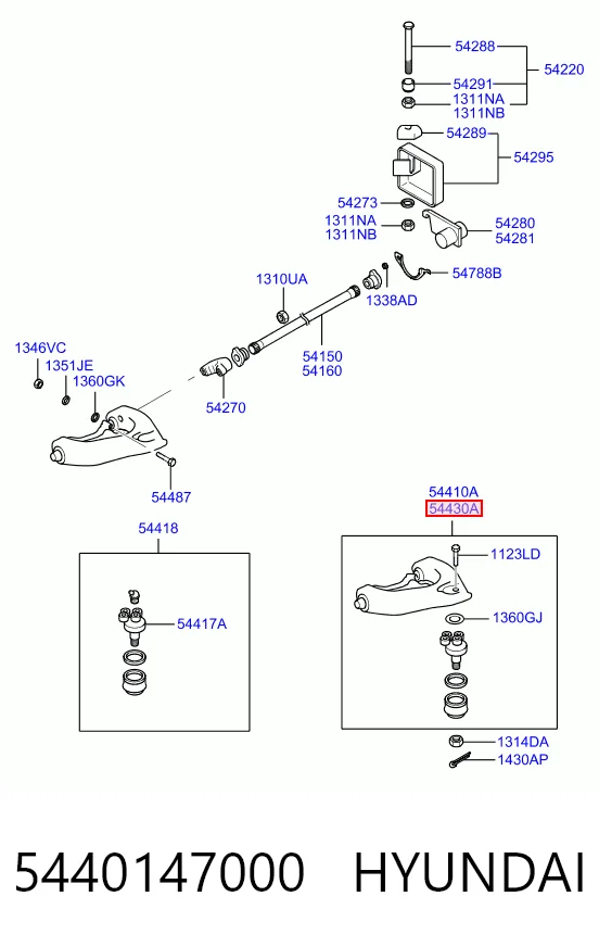 5440147000 Hyundai/Kia