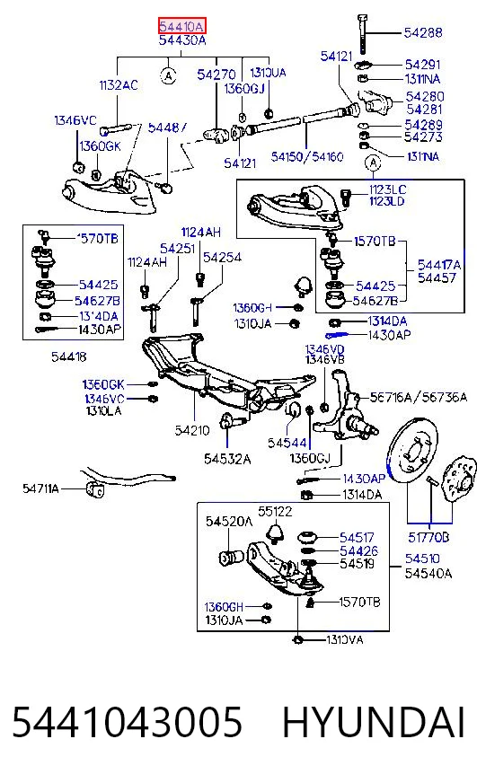 5441043005 Hyundai/Kia