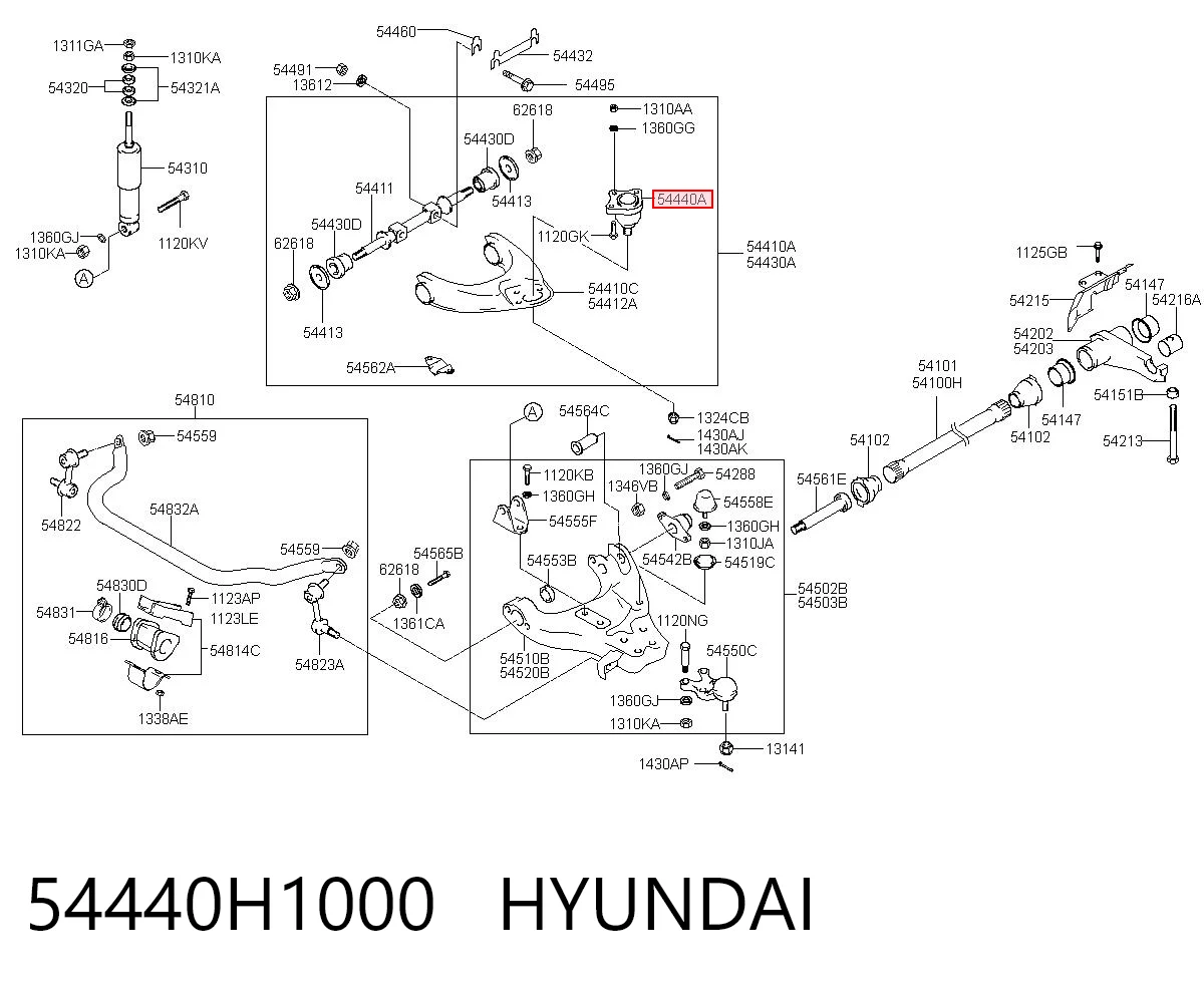 54440H1000 Hyundai/Kia