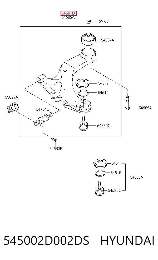 545002D002DS Hyundai/Kia