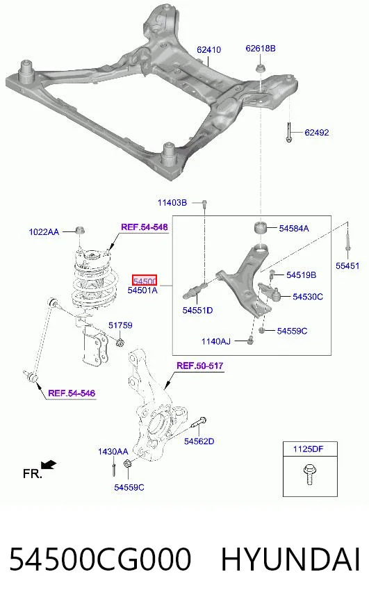 54500CG000 Hyundai/Kia
