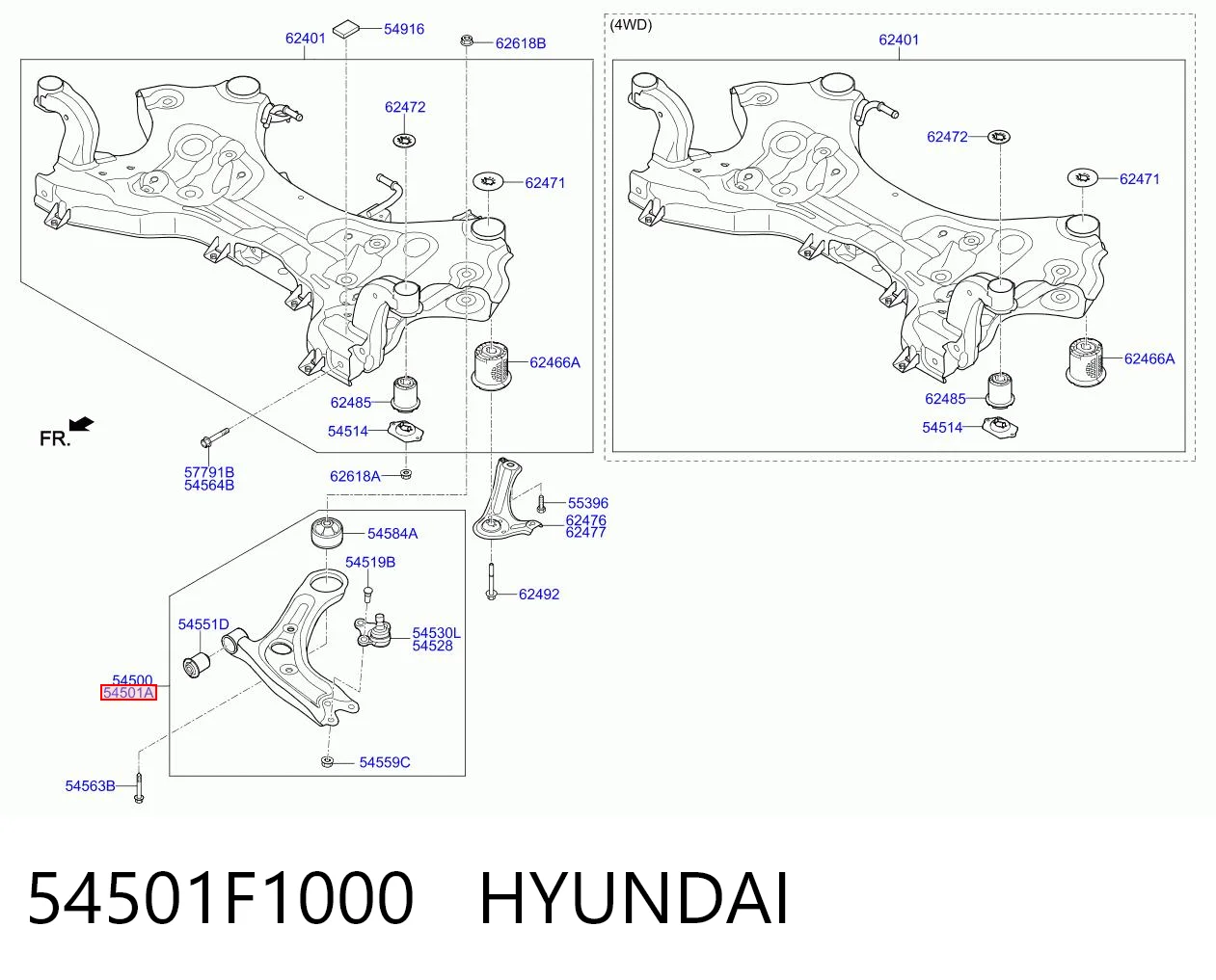 54501F1000 Hyundai/Kia