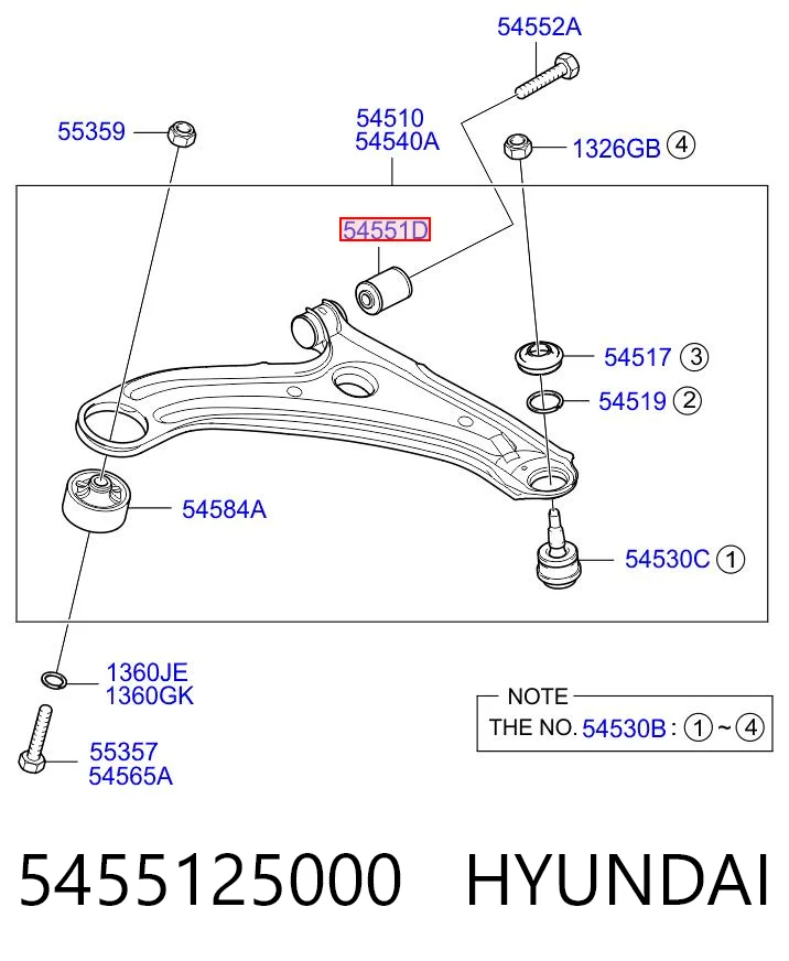 5455125000 Hyundai/Kia