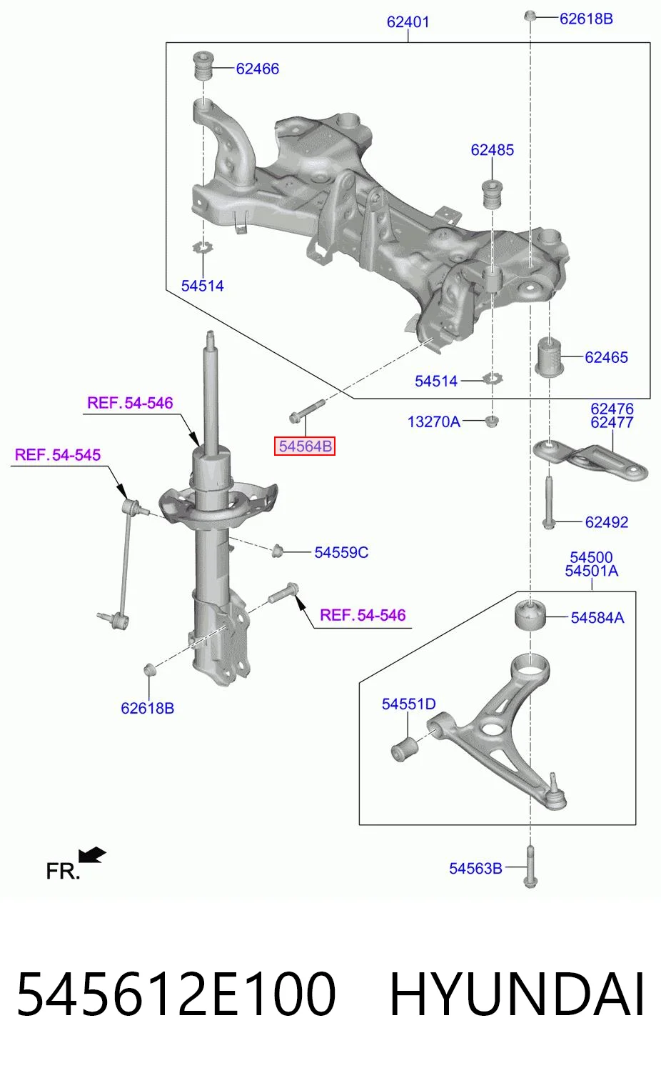 545612E100 Hyundai/Kia
