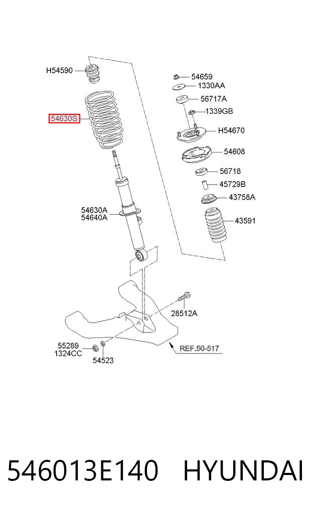 546013E140 Hyundai/Kia