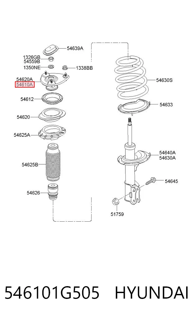 546101G505 Hyundai/Kia