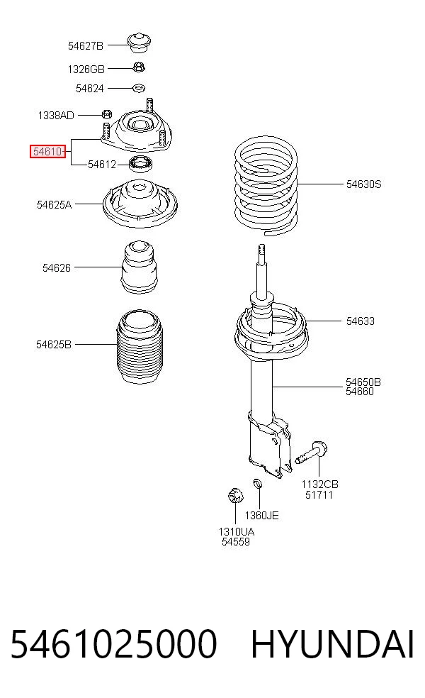 5461025000 Hyundai/Kia
