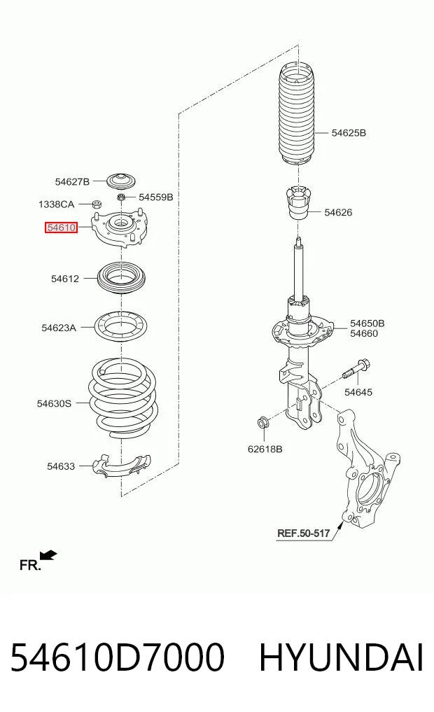 54610D7000 Hyundai/Kia