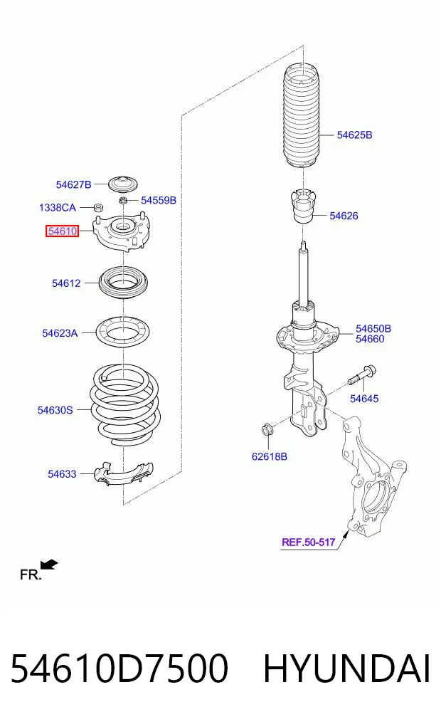 54610D7500 Hyundai/Kia