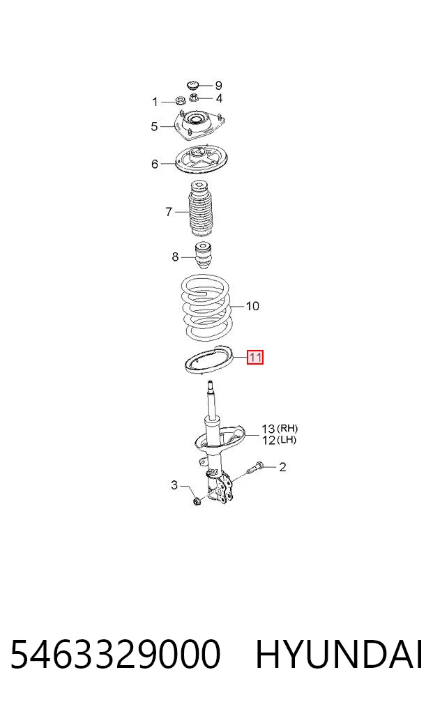 5463329000 Hyundai/Kia