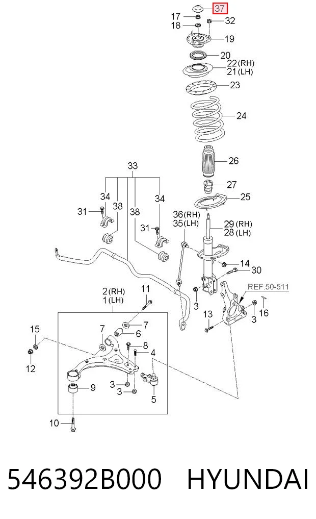 546392B000 Hyundai/Kia