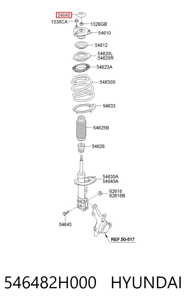 546482H000 Hyundai/Kia