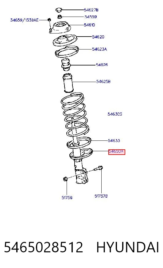 5465028512 Hyundai/Kia