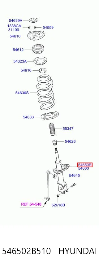 546502B510 Hyundai/Kia