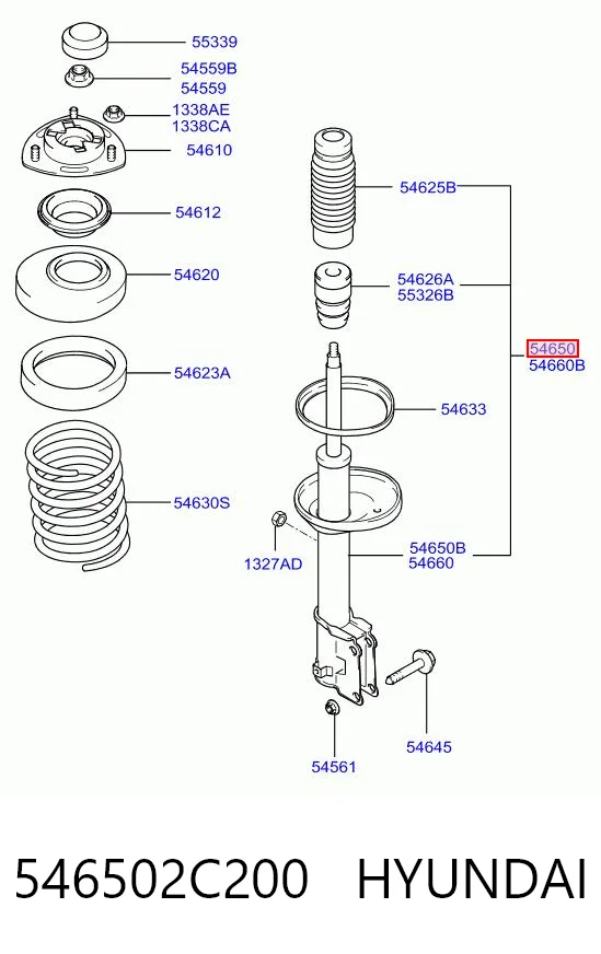 546502C200 Hyundai/Kia