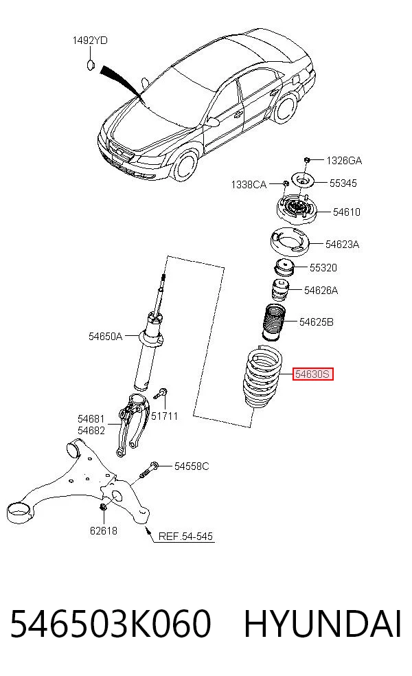 Comprar Muelles delantero Sonata V NF