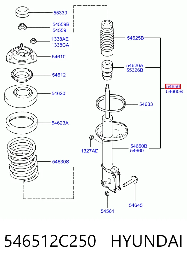 546512C250 Hyundai/Kia