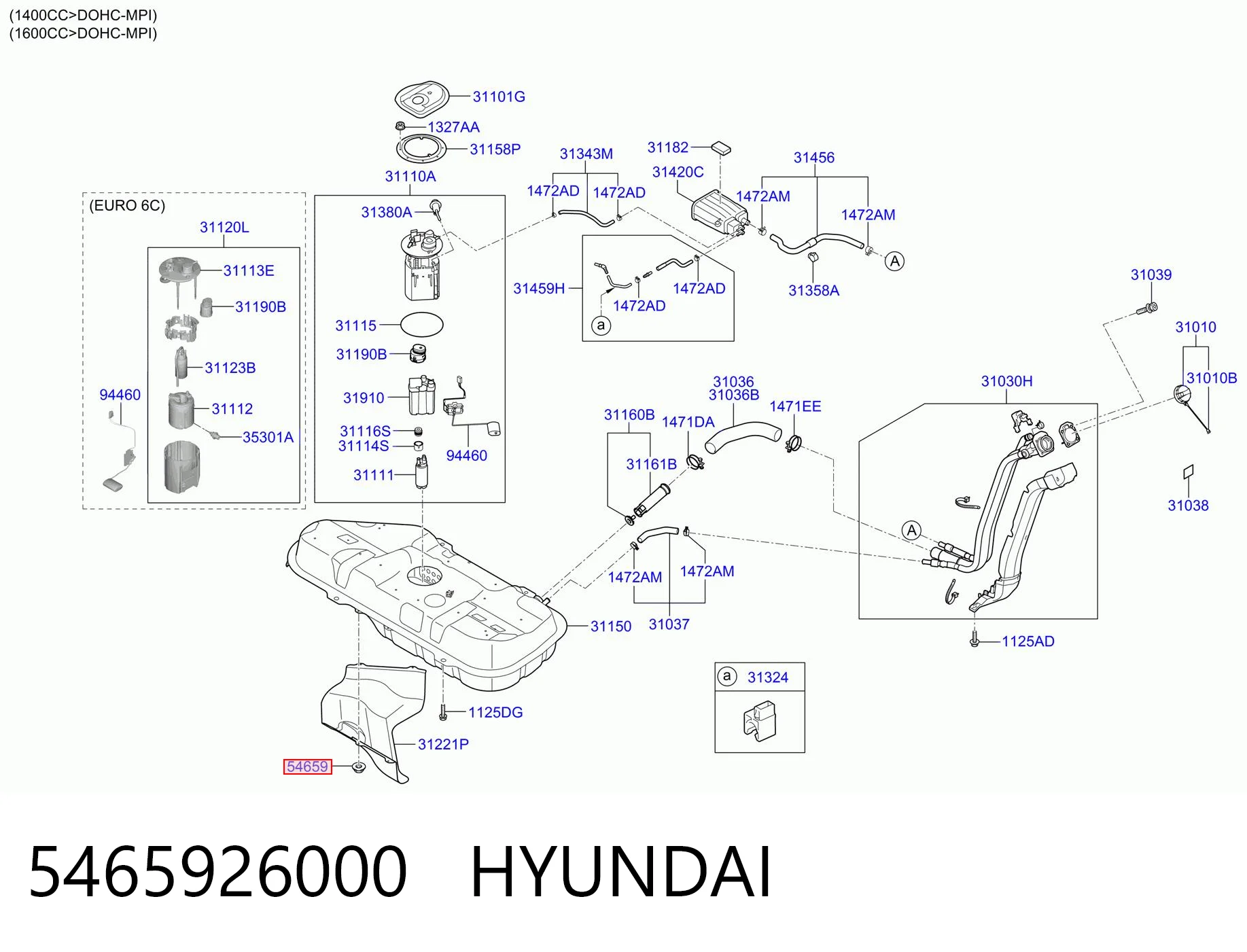 5465926000 Hyundai/Kia 