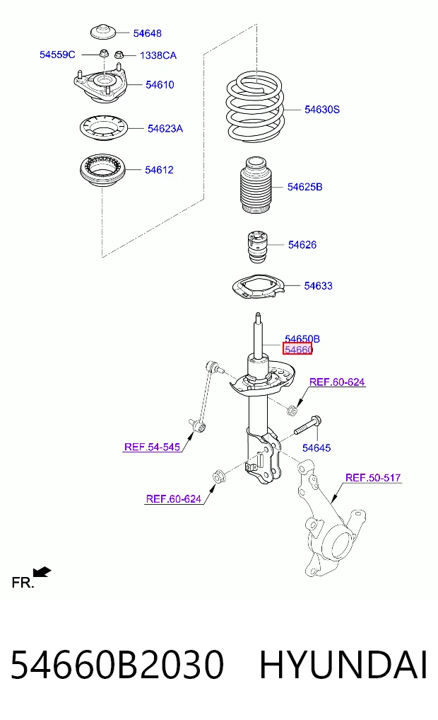54660B2030 Hyundai/Kia
