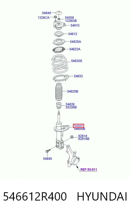 546612R400 Hyundai/Kia