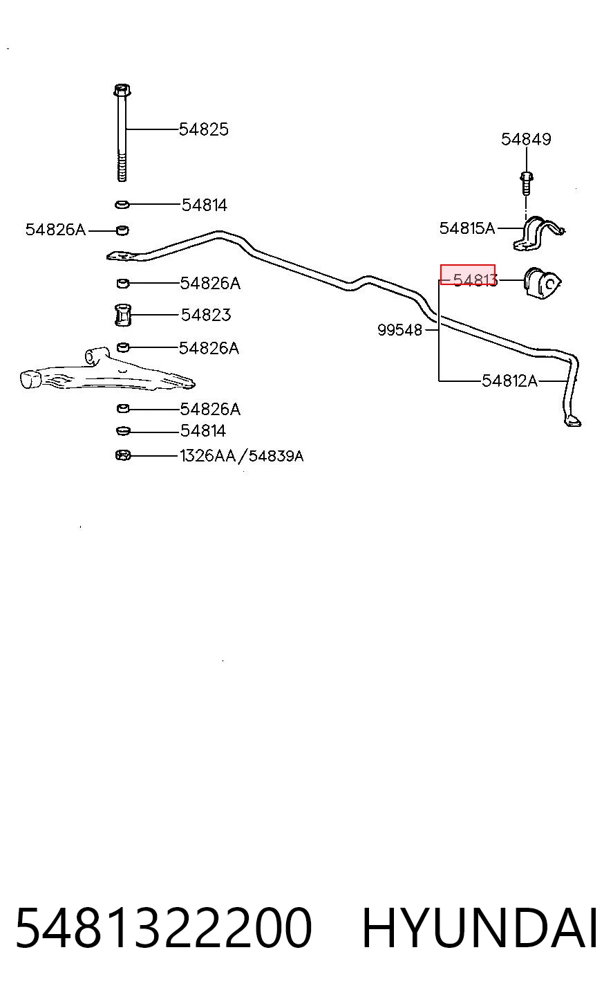 5481322200 Hyundai/Kia