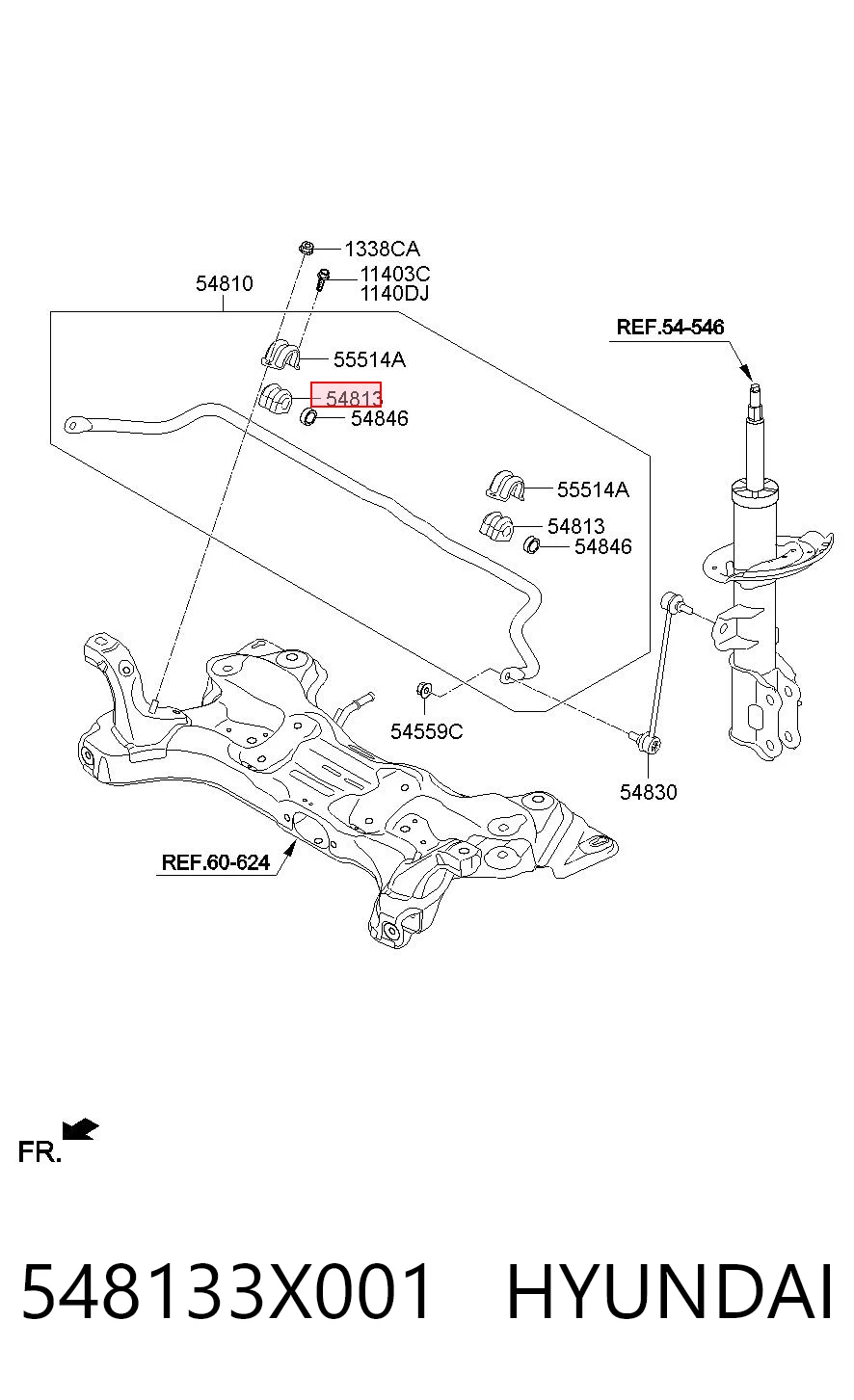 548133X001 Hyundai/Kia