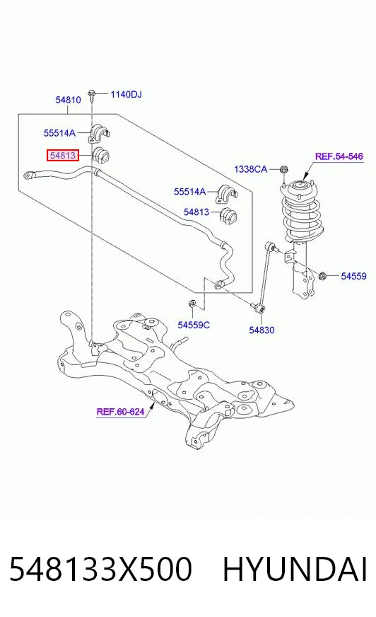 548133X500 Hyundai/Kia