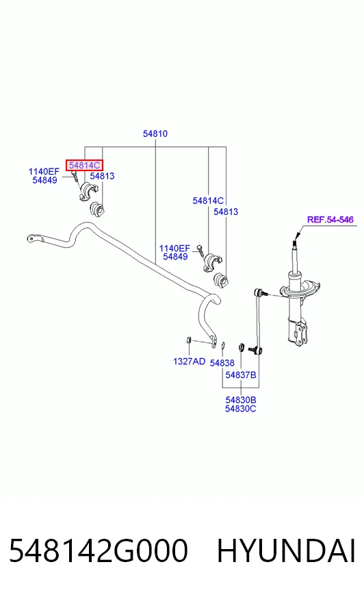 548142G000 Hyundai/Kia