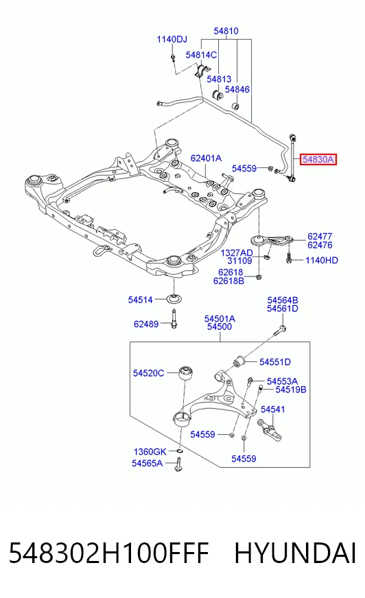548302H100FFF Hyundai/Kia