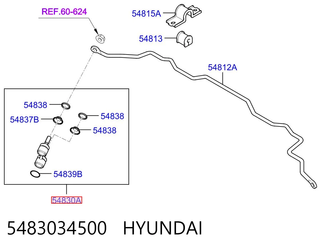 5483034500 Hyundai/Kia