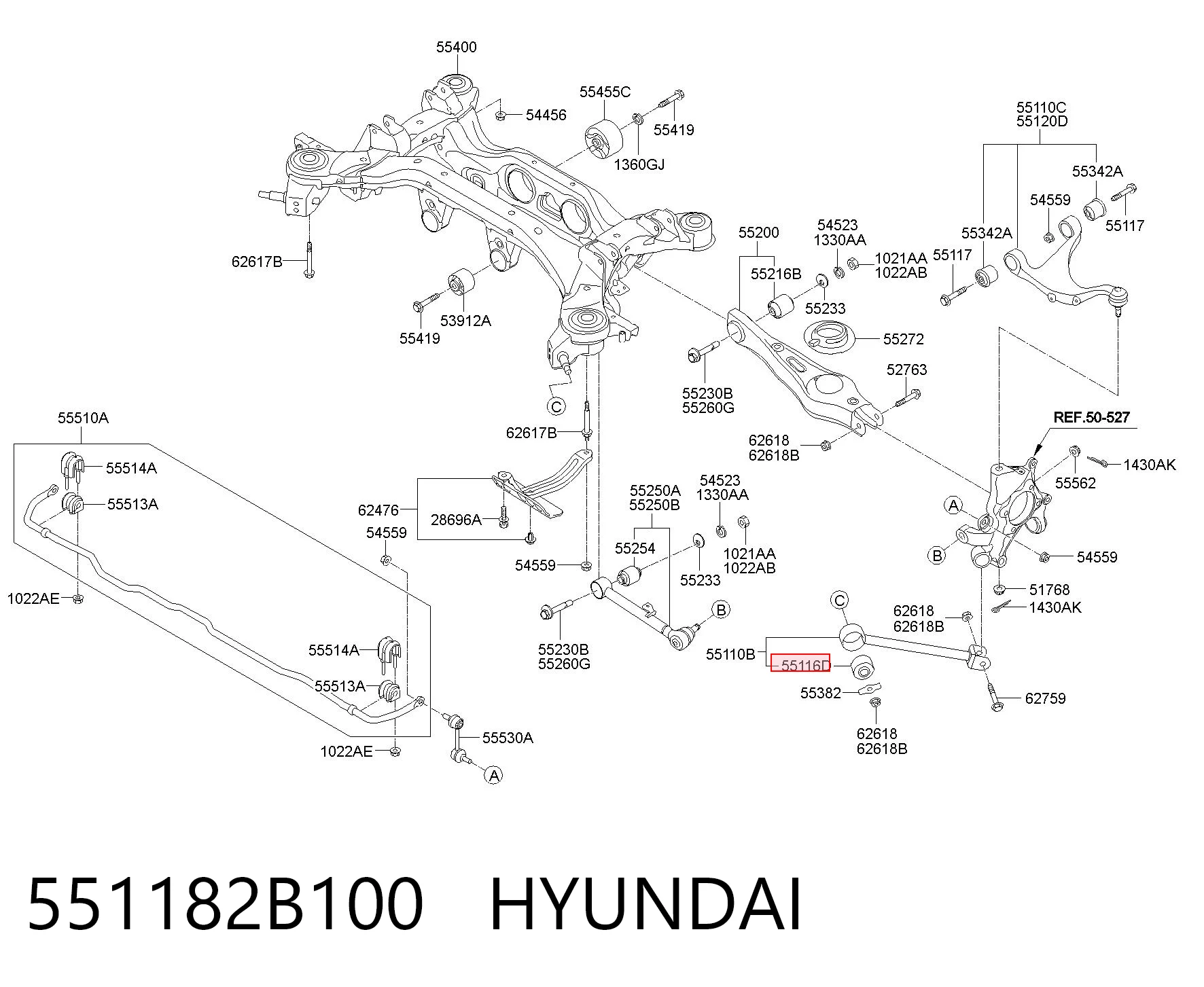 551182B100 Hyundai/Kia