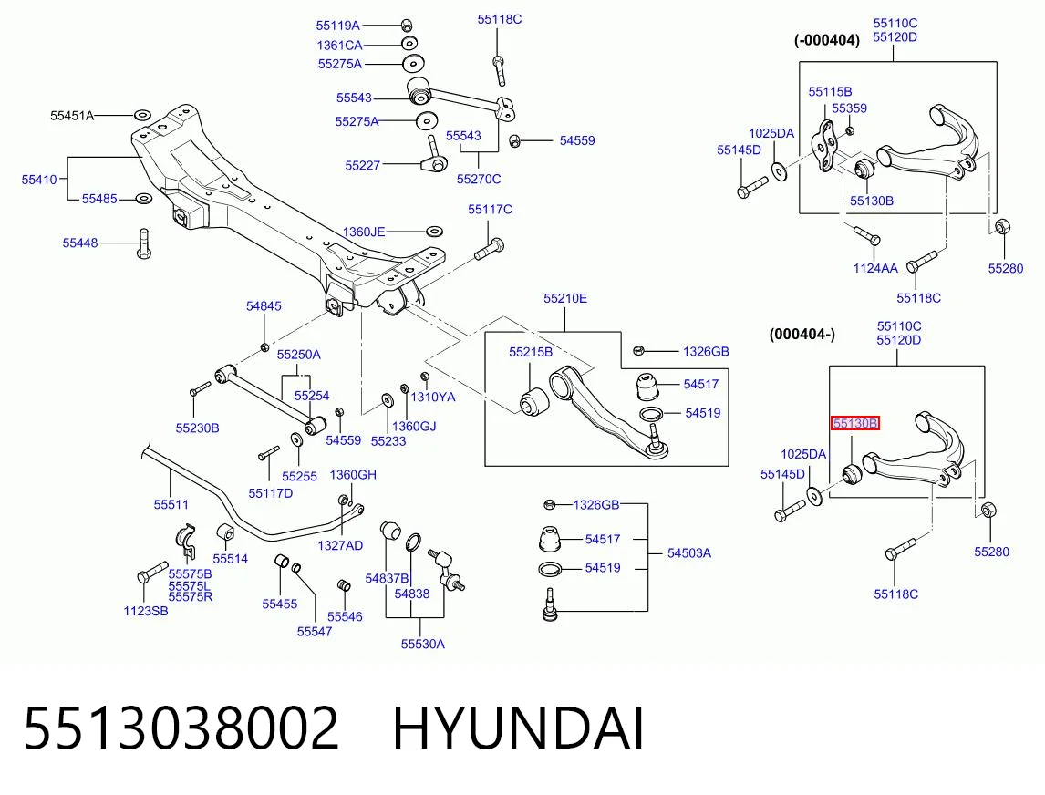 5513038002 Hyundai/Kia