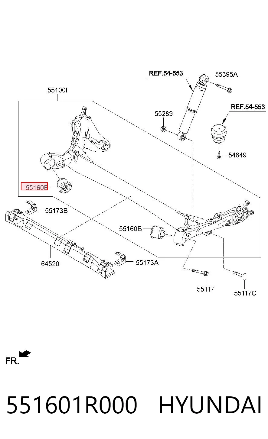 551601R000 Hyundai/Kia