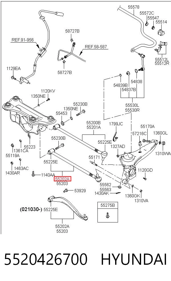 5520426700 Hyundai/Kia