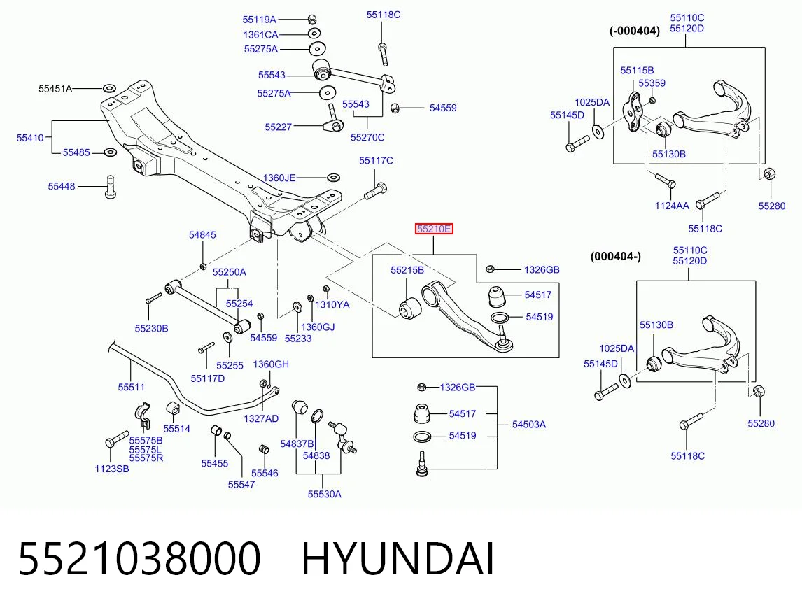 5521038000 Hyundai/Kia