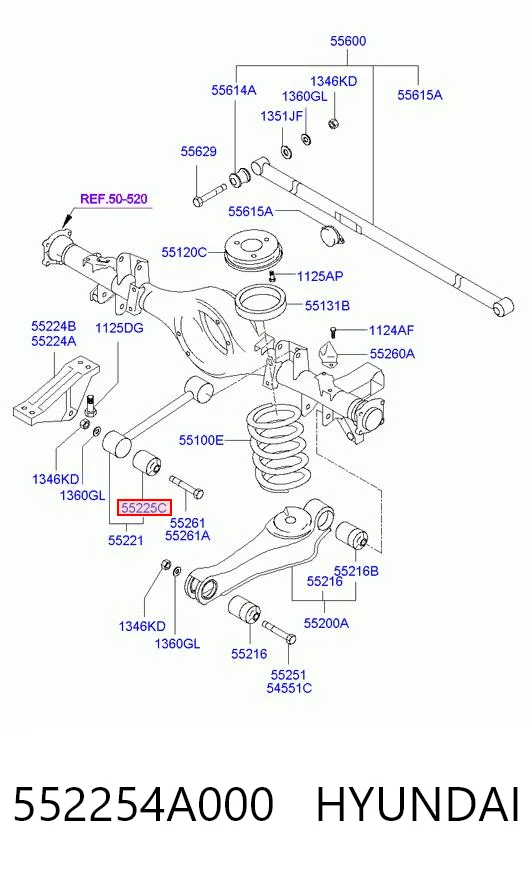 552254A000 Hyundai/Kia
