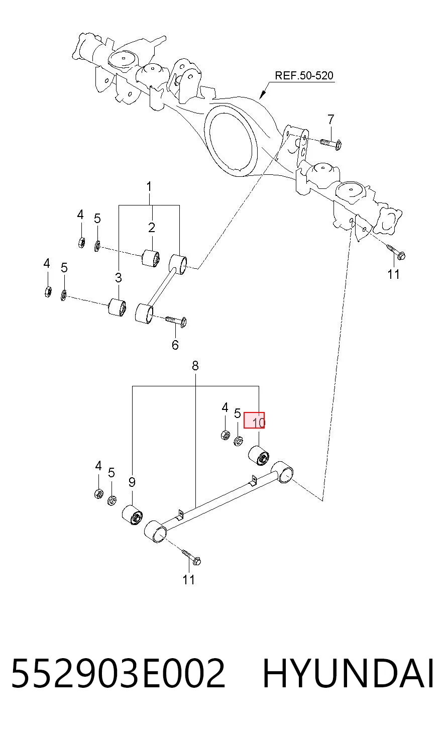 552903E002 Hyundai/Kia