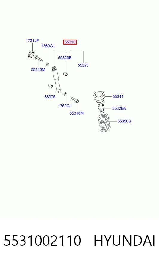 5531002110 Hyundai/Kia
